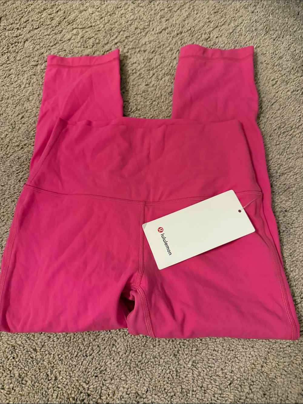 lululemon athletica Hot Pink Leggings
